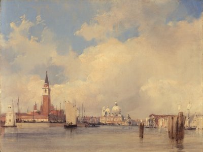 Ansicht von Venedig, mit San Giorgio Maggiore, 1826 von Richard Parkes Bonington